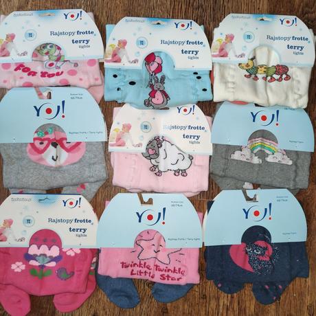 Froté hrubé pančušky, 68 / 74