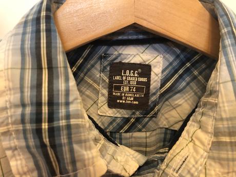 Károvaná košieľka, h&m,74