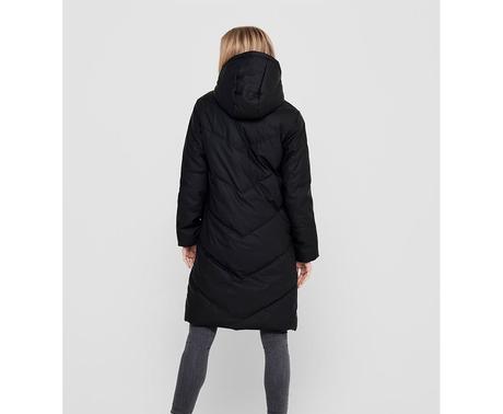 Čierna nepremokavá prešívaná bunda zn.jdy č.m/l, l