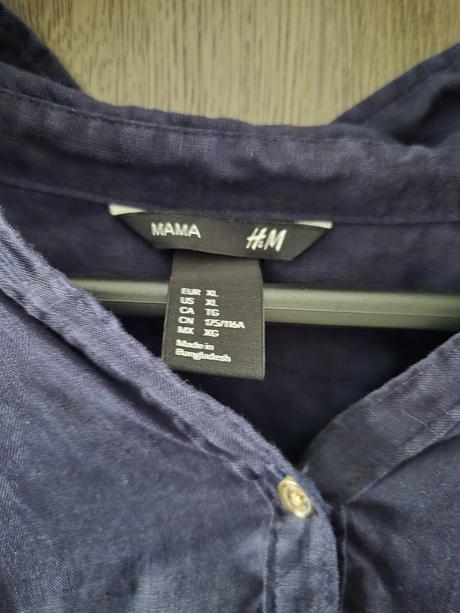 Tehotenske košeľovéšaty/ tunika, h&m,xl