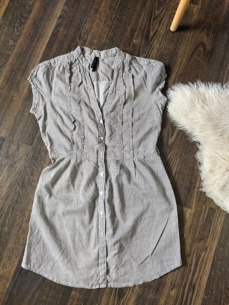 Košeľové šaty, stradivarius,m