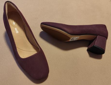 Nenosené kožené topánky clarks, clarks,39
