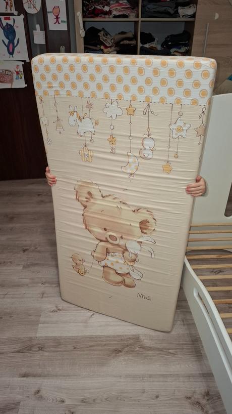 Postieľka 3v1, so spúšťacou bočnicou, vyberateľným, 