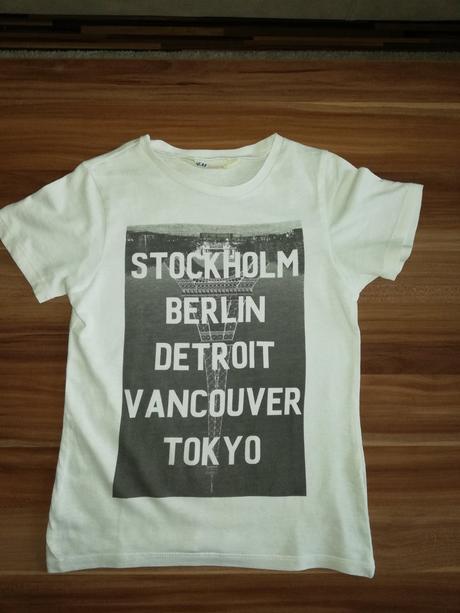 Chlapčenské tričko h&m, h&m,110
