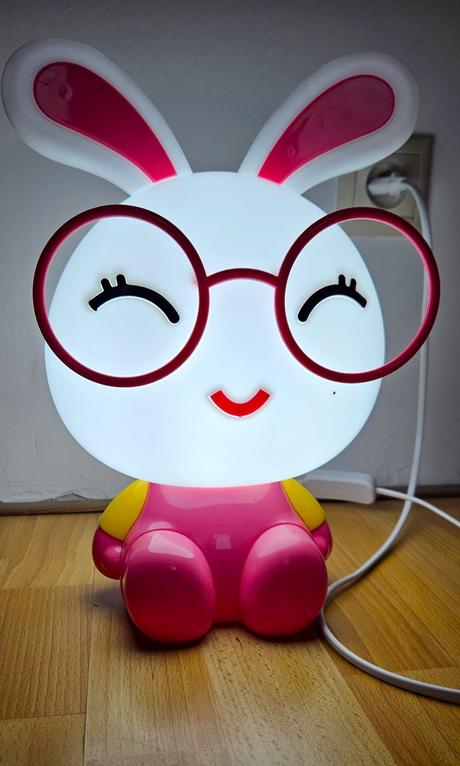 Detská lampička králiček, bunny, acadecor 32x22x16,