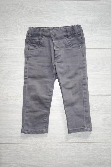 Rifle sivé detské, vertbaudet,74