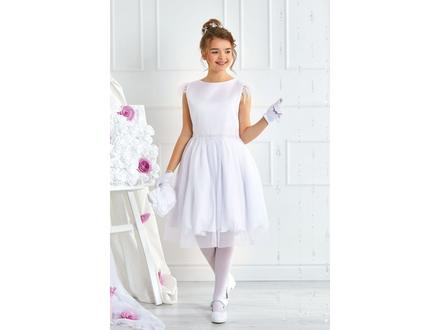 Dievčenské šaty florence m/440 ecru, 134 / 140 / 146 / 152 / 158