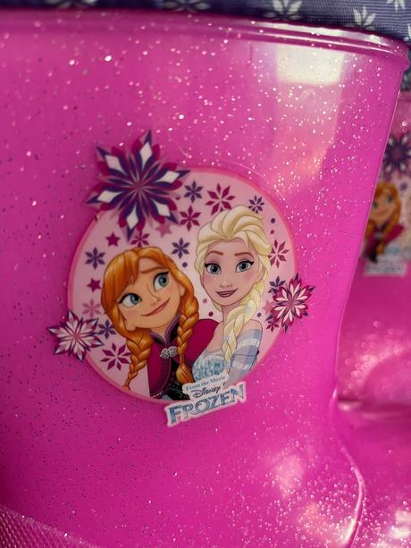 Zateplené trblietavé gumáčiky ľadové kráľovstvo, disney,30