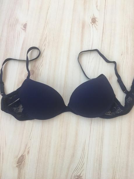 Modrá podprsenka h&m, h&m,65a