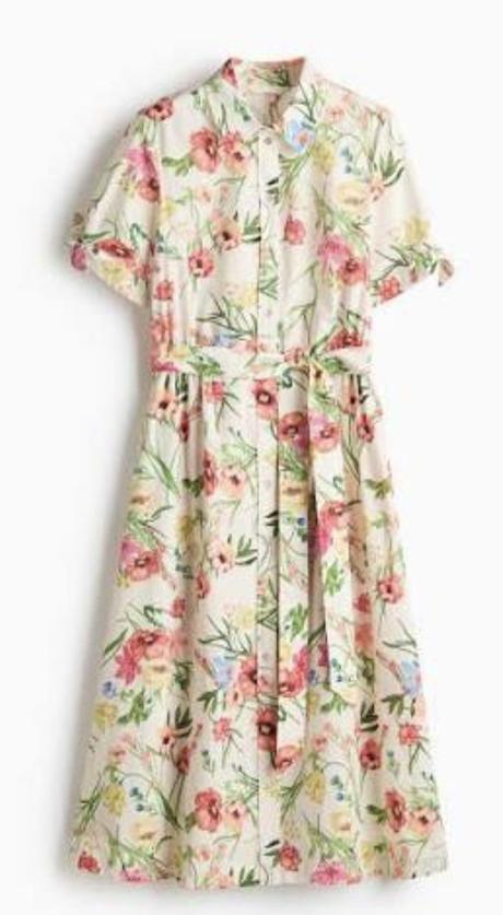 H&m kvetinové šaty, h&m,s