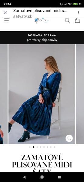 Šaty vhodné na krstiny syna.