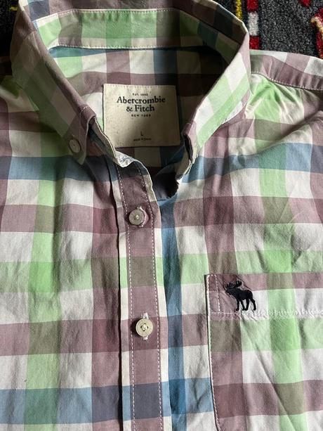 Abercrombie& fitch košeľa, abercrombie&fitch,l