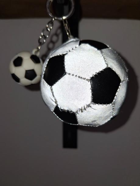 Reflexny privesok - klucenka na skolsku tasku, reserved