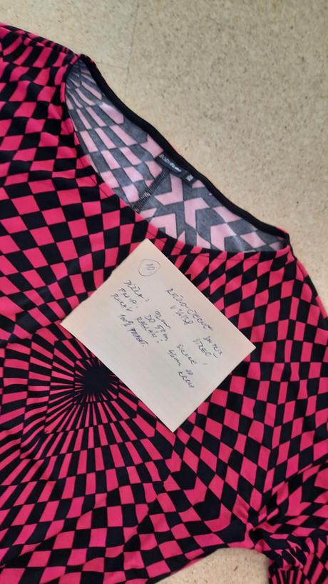 10.ružovo-čierne šaty 36/38, bonprix,38