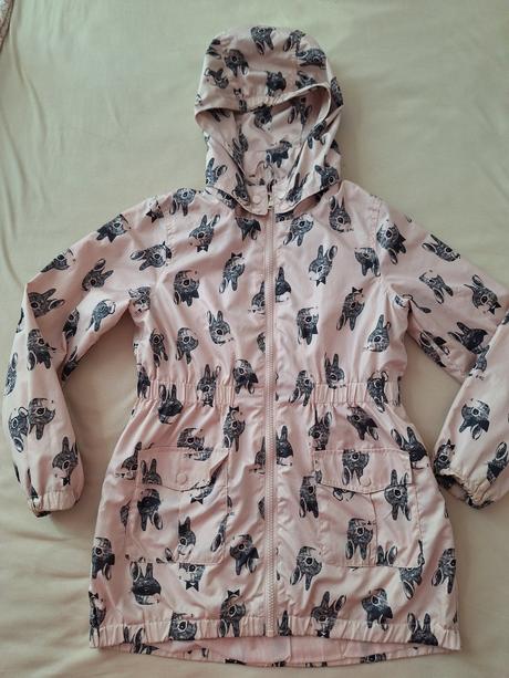 Zateplena bundicka, h&m,140