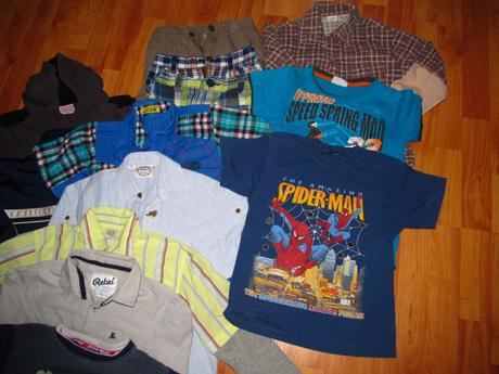 Balík oblečenia 116/122 pre chlapca, 104–116