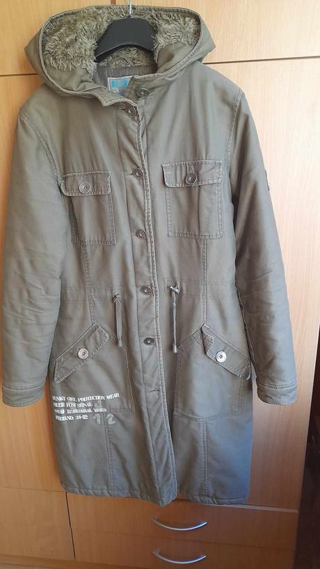 Teplúčky dievčensky/dámsky/zimný kabát - veľkosť l, l