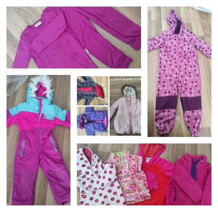 Zimný balik dievčatko 2-3 roky, 86–98