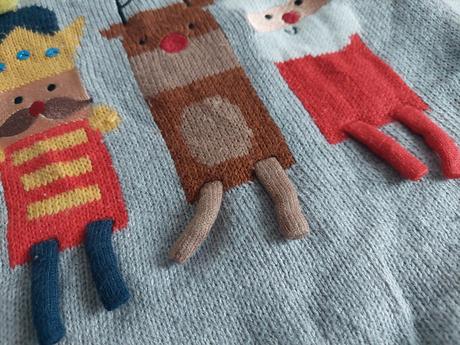 Vianočný sveter zn.george veľ.104-110, 104