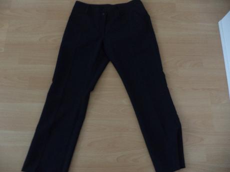 Damske čierne elegantne nohavice, m