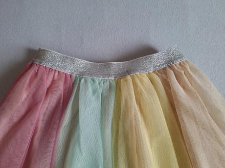 Rainbow sukňa - pastelovo farebná zn. next 3-6 r., next,104