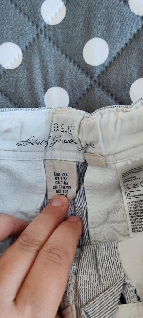Kraťasy, h&m,128
