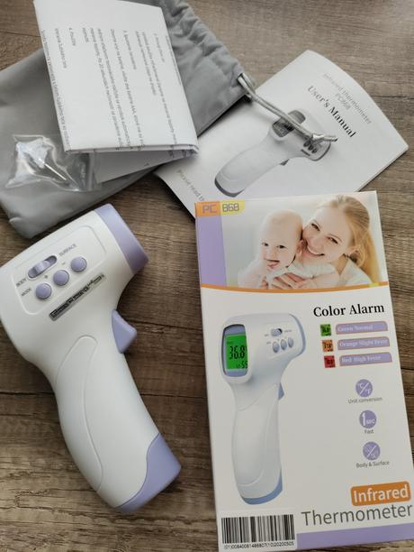 Bezdotykový teplomer,