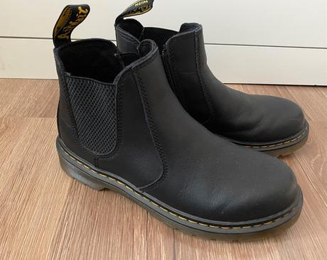 Kožené kotnicky dr. martens, 36