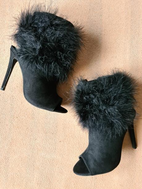 Kotnikove cizmicky s kozusinkou, 39