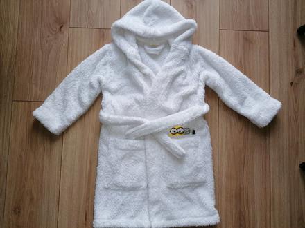 Kvalitný teplý župan mimoni č.110/116, 110