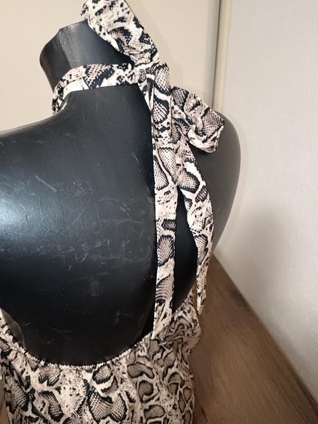 Šaty-hadí vzor, xl