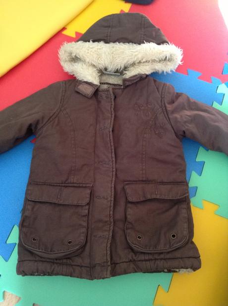 Kabát bunda pekná, topolino,80