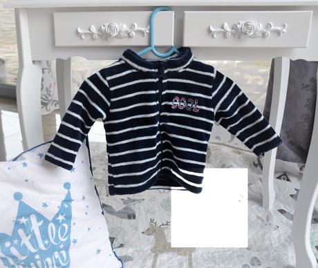 Flísová teplučká mikina-62/68, lupilu,62