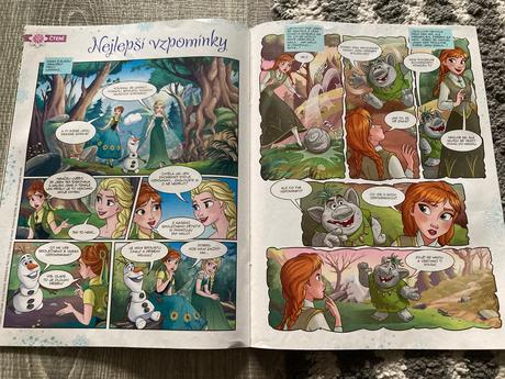 Ledové království časopisy 2ks,