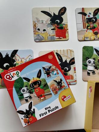 Bing - prvé puzzle 1+, 