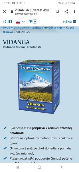 Vidanga čaj - osobné skúsenosti