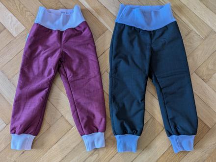 Softshellove nohavice s barancekom, 92