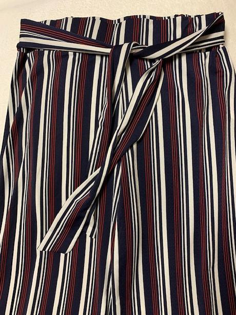 Tenké široké elastické nohavice s pásmi chantall, chantall,m