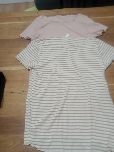 Tričká tehotenské hm veľkosť l, h&m,l