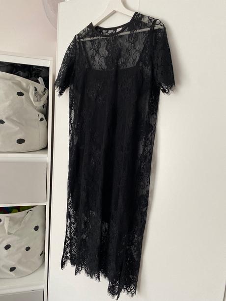 Čipkovane šaty h&m, h&m,40
