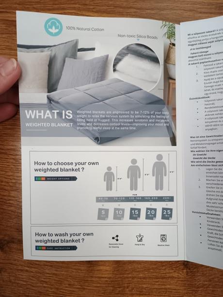 Záťažová prikrývka, 