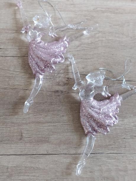 Vianočné ozdoby baletka, 