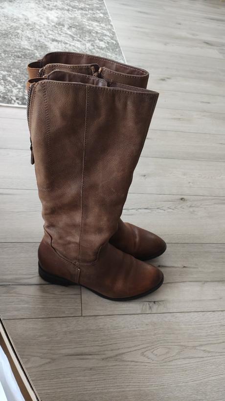 Kožené čižmy baťa, baťa,38