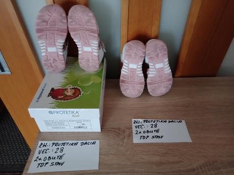 Dievčenské sandále zn.protetika dalia veľ.28, protetika,28