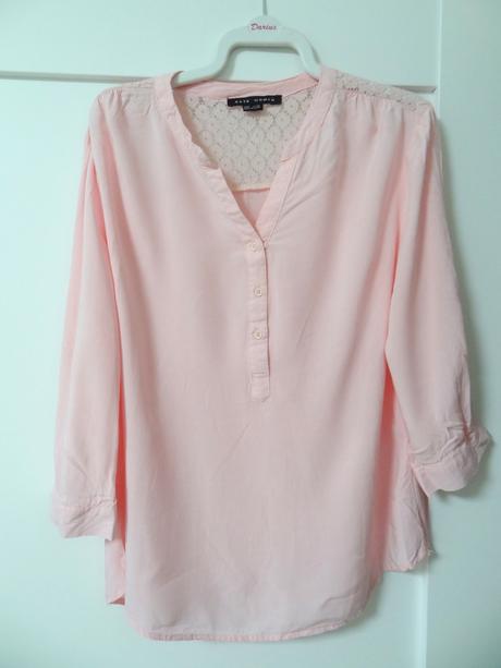 Ružová blúzka s čipkou, gate,l