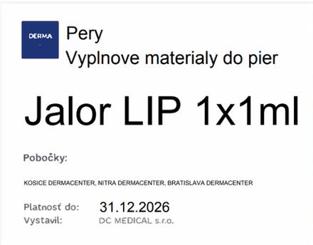 Kyselina hyaluronová 1ml, 