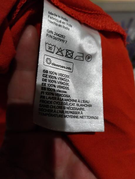 Dlhá blúzka, h&m,s
