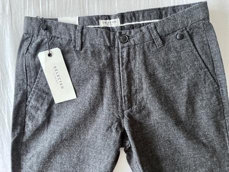 Selected homme pánske elegantné nohavice w30 l30, 30 / s
