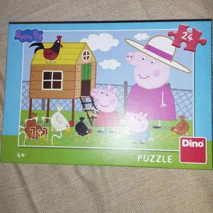 Puzzle peppa pig 4+,