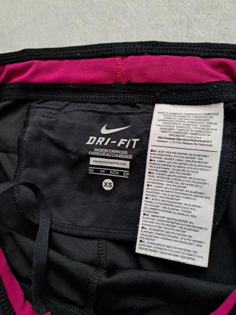 Leginy nike 18e, nike,xs